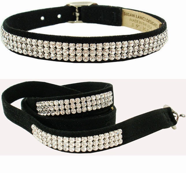 Dog boutique collars Dog collars can be casual and comfortable or safe and functional. You’ll have plenty of great choices to make your dog happy with a wide selection of collars such as stylish leather dog collars or martingale collars.